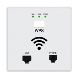 MP938 300Mbps 嵌入式面板AP 网络接口+电话接口+WPS功能