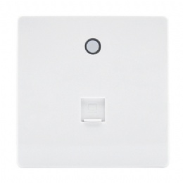11ac 750Mbps in Wall Wireless Access Point with RJ45 & WiFi Switch